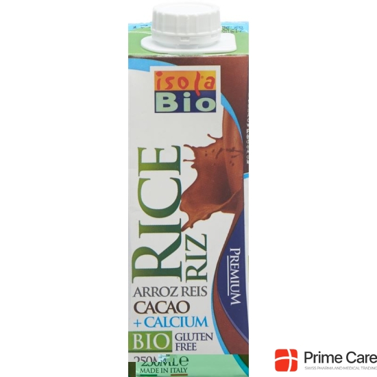 Isola Bio Rice Drink Choco Mini with calcium 250ml