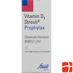 Vitamin D3 Streuli 4000 IU / ml oral solution 10 ml Prophylax