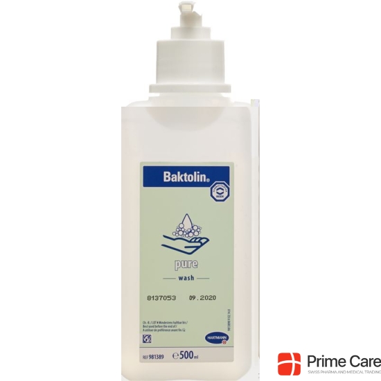 Baktolin pure body wash with pump 500 ml