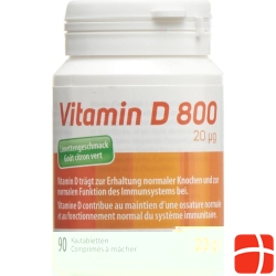 Vitamin D 800 Kautabl Ds 90 pcs