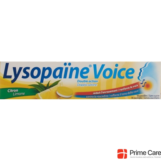 Lysopain Voice lozenges 18 pcs