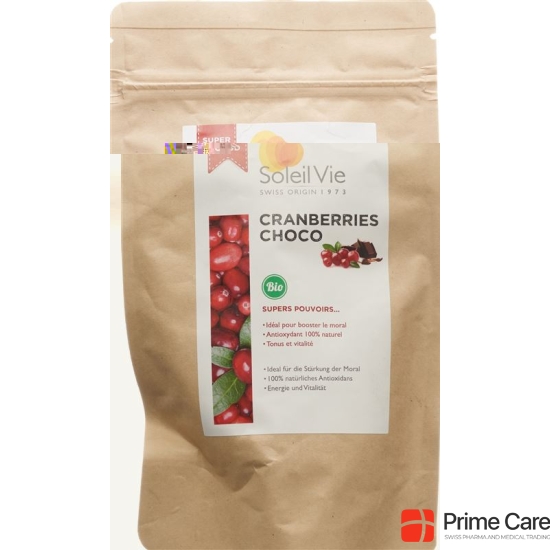 Soleil Vie cranberries Choco Organic 110 g buy online