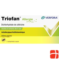 Triofan allergy Lutschtabl 7 pcs