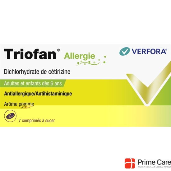 Triofan allergy Lutschtabl 7 pcs