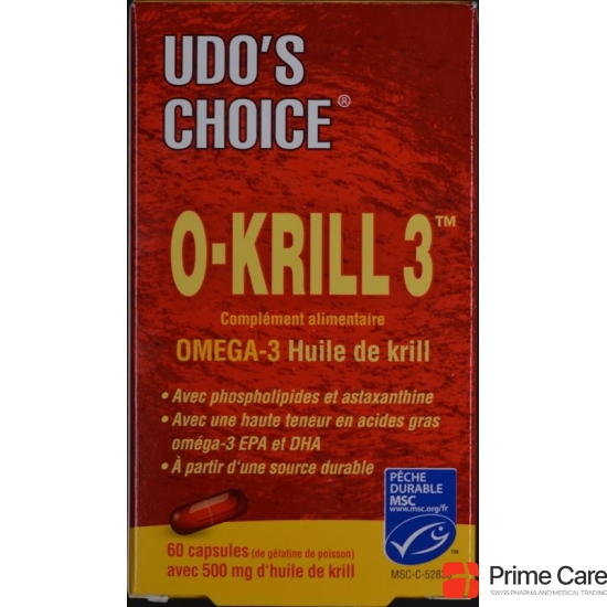 Udo's Choice O 3 Krill Licaps Bio 60 pcs