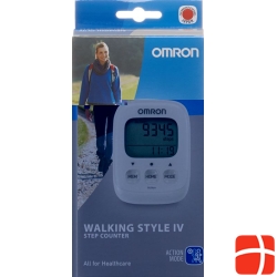 Omron Pedometer Walking Style IV white