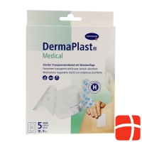 Dermaplast Medical transparent dressing 10x9cm 5 pcs