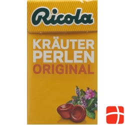 Ricola herbal pearl Original candy without sugar Box 25 g