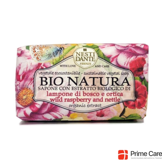 Nesti Dante Soap Bio Natura Raspberry 250 g