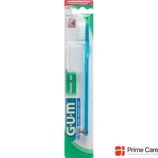 GUM SUNSTAR CLASSIC toothbrush compact soft row 4