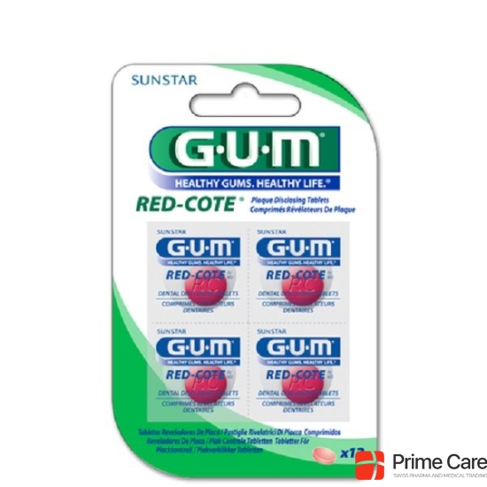 GUM SUNSTAR Red Cote tablets 12 pcs