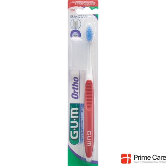 GUM SUNSTAR Orthodontic toothbrush soft