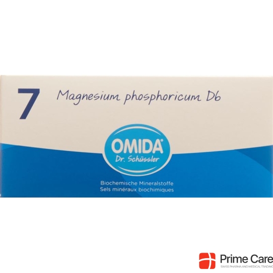 Omida Schüssler NR7 magnesium phosphoricum PLV D 6 Btl 12 pcs