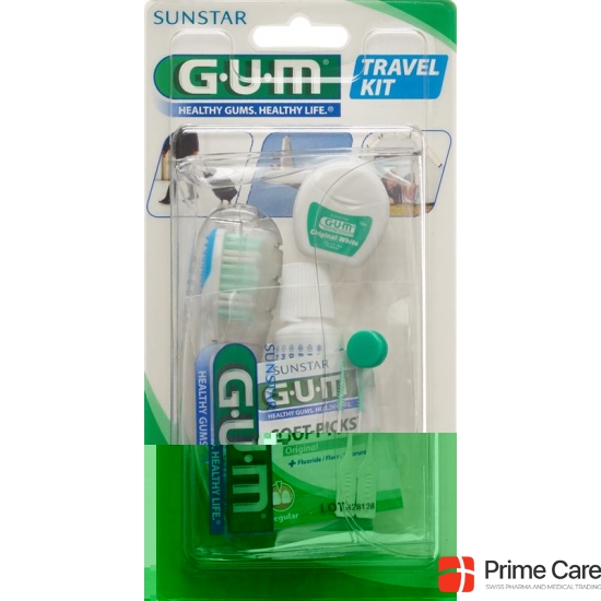 GUM SUNSTAR Travel Set