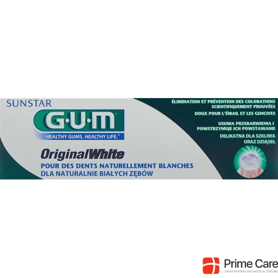 GUM Original White SUNSTAR toothpaste 75 ml