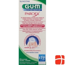 GUM SUNSTAR Paroex mouthwash of 0.12% chlorhexidine 300 ml