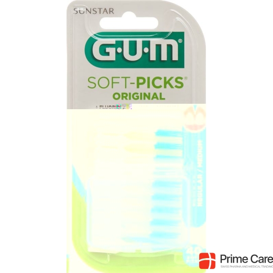 GUM SUNSTAR 632 Soft bristles picks Regular 40 pcs