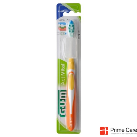 GUM SUNSTAR Activital toothbrush compact medium