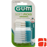 GUM SUNSTAR bristles Softpicks Large 40 pcs