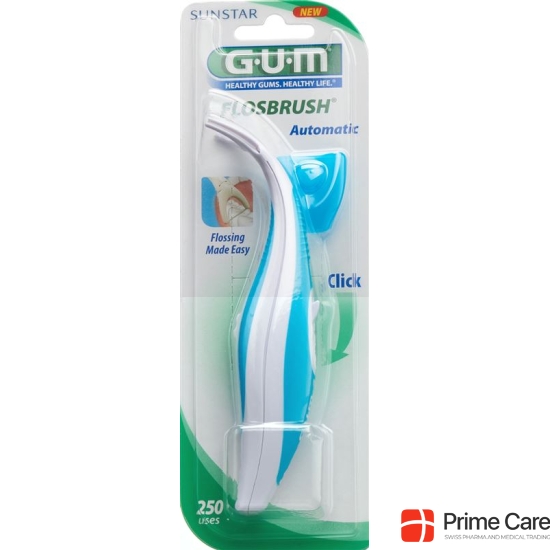 GUM SUNSTAR floss with special brackets