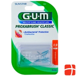 GUM SUNSTAR Proxabrush ISO 2 0.9mm cylindric refill orange 8 pcs