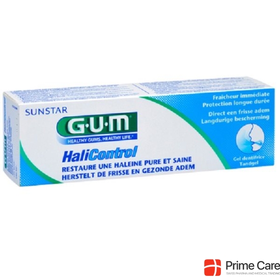 GUM SUNSTAR Halicontrol toothpaste 75 ml