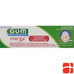 GUM SUNSTAR Paroex toothpaste of 0.12% chlorhexidine 75 ml