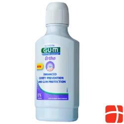 GUM SUNSTAR Ortho mouthwash 300 ml