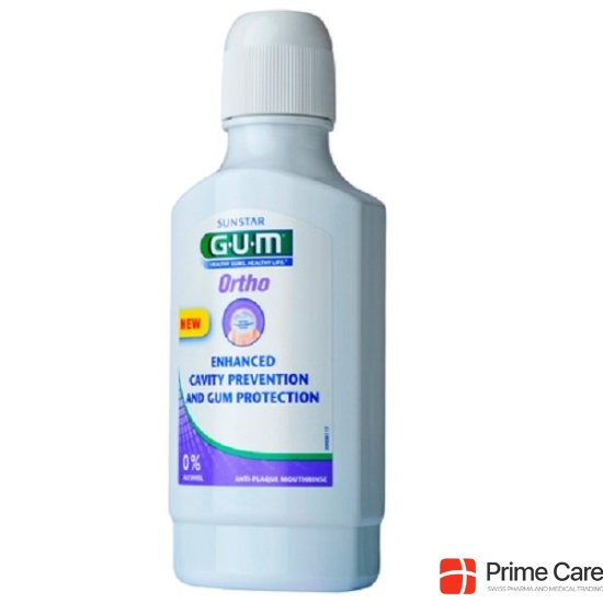 GUM SUNSTAR Ortho mouthwash 300 ml