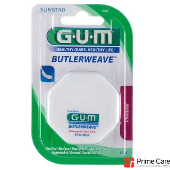 GUM WEAVE SUNSTAR floss 55m unwaxed