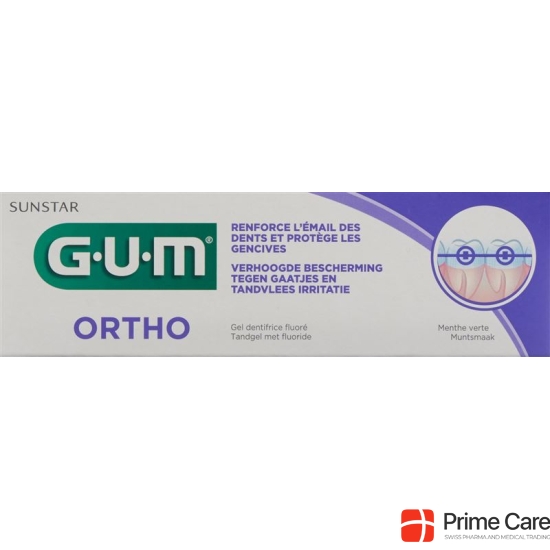 GUM SUNSTAR Ortho toothpaste 75 ml