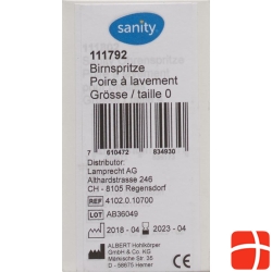 Sanity Birnspritze Gr2 25ml two parts