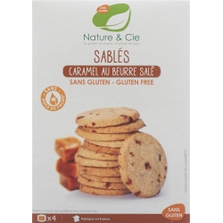 Nature & Cie caramel Mürbeteigplätzchen gluten 135 g