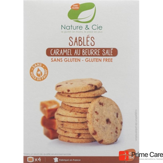 Nature & Cie caramel Mürbeteigplätzchen gluten 135 g