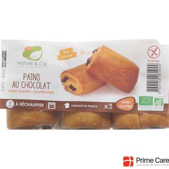 Nature & Cie puff with chocolate gluten free 180 g