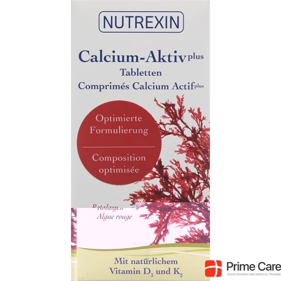 Nutrexin calcium-activated plus tbl Ds 120 pcs