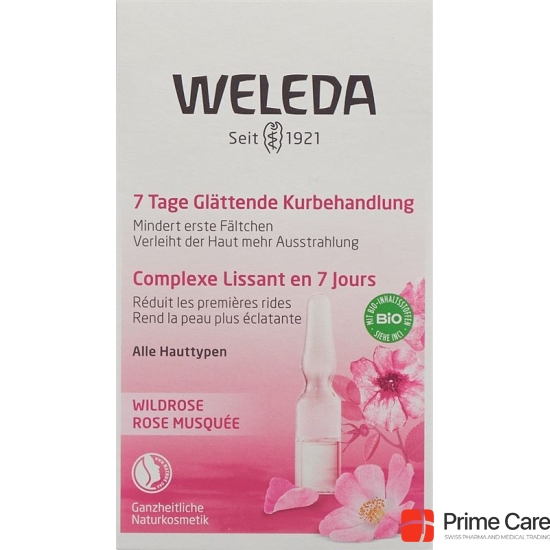 Weleda Wild Rose 7 days Spa Treatment 7 x 0.8 ml