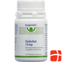 Burgerstein Zinkvital tablets 15 mg Ds 100 pieces