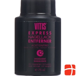 Vitis EXPRESS nail polish remover without acetone with sponge 75 ml