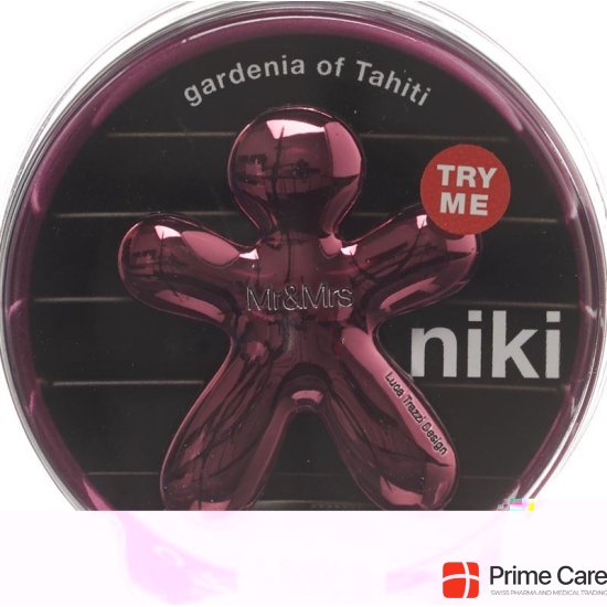 Duftmännchen Duftmännchen car Niki metal pink Gardenia