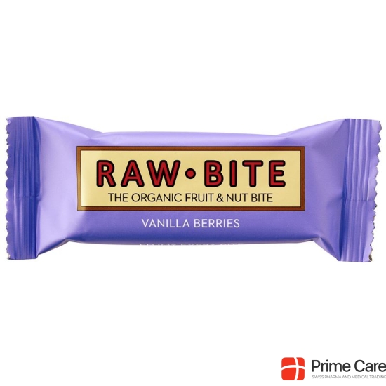 Raw Bite raw food bar berry vanilla 12 x 50 g