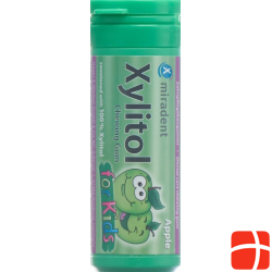 Miradent xylitol gum for Kids apple 30 pcs