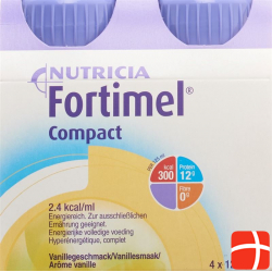 Fortimel Compact vanilla 4 Fl 125 ml