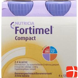 Fortimel Compact banana 4 Fl 125 ml