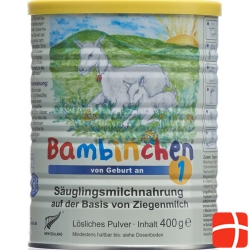 Bambinchen 1 beginning dairy goats milk Ds 400 g