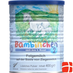 Bambinchen 2 follow-on milk from goat's milk Ds 400 g