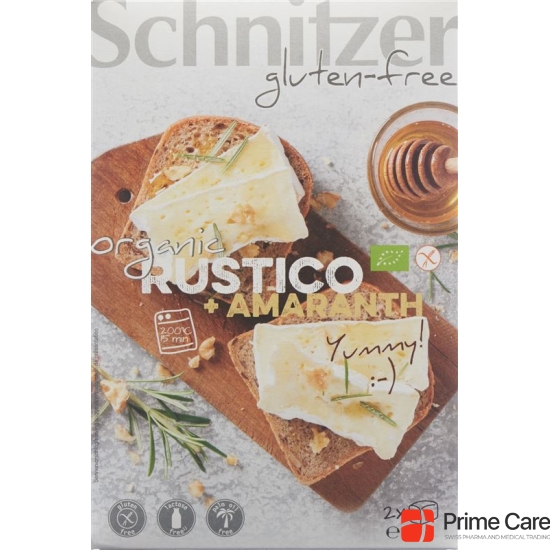 Schnitzer Organic Rustico + Amaranth 500 g