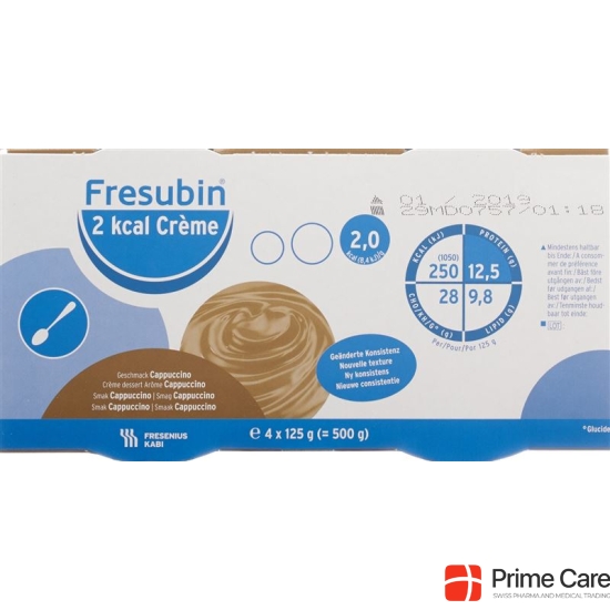 Fresubin 2 kcal cream cappuccino 4 x 125 g