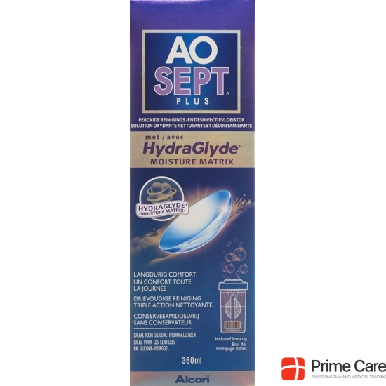 Aosept Plus with HydraGlyde 360 ​​ml