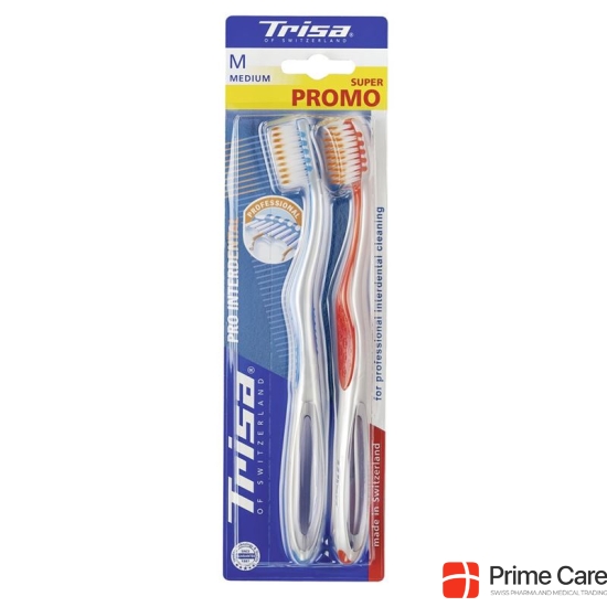 Trisa Pro Duo interdental medium